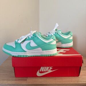 Nike Green Glow Dunks